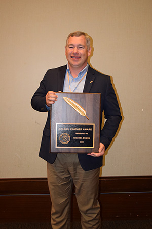 2025 Golden Feather Award recipient Paul Sandel