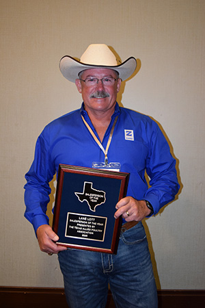 2025 Salesperson of the Year recipient Kevin Odenbach